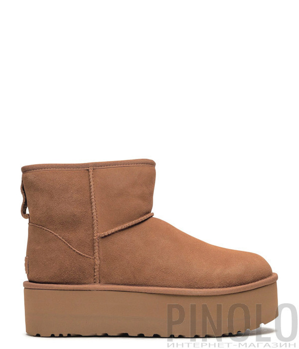 Черевики на платформі UGG Classic Mini Platform 1134991 руді
