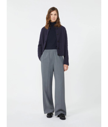 Длинные брюки WEEKEND Max Mara Petra прямого кроя серые