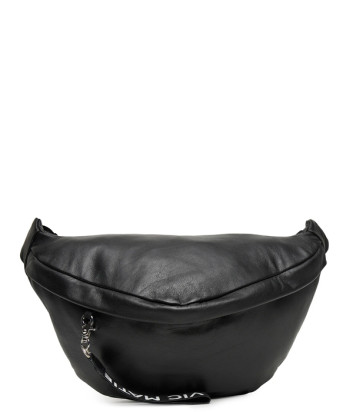 Кожаная сумка через плечо VIC MATIE 1F0800T черная