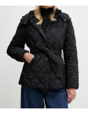 Легкая стеганная куртка KARL LAGERFELD A3W15046 черная