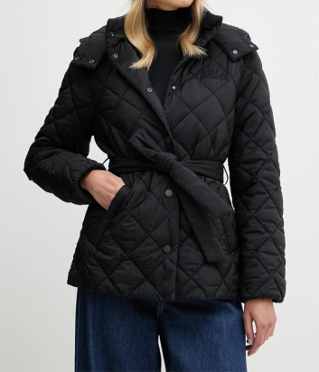 Легкая стеганная куртка KARL LAGERFELD A3W15046 черная