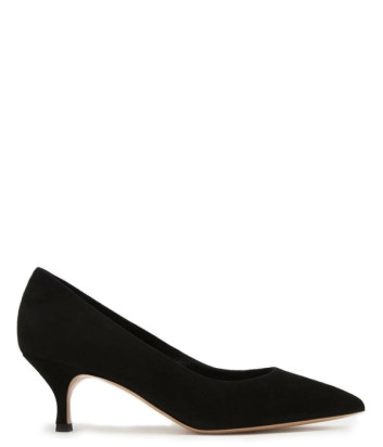 Туфли лодочки CASADEI 1F993J0501 из натуральной замши черные