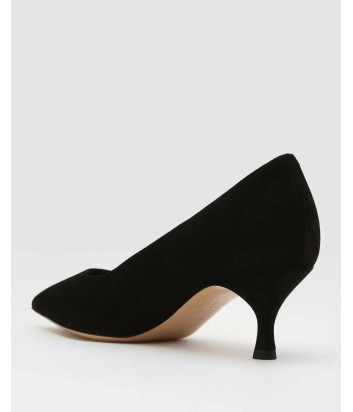 Туфли лодочки CASADEI 1F993J0501 из натуральной замши черные