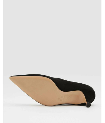 Туфли лодочки CASADEI 1F993J0501 из натуральной замши черные