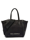 Сумка-тоут среднего размера KARL LAGERFELD A3W30119 черная