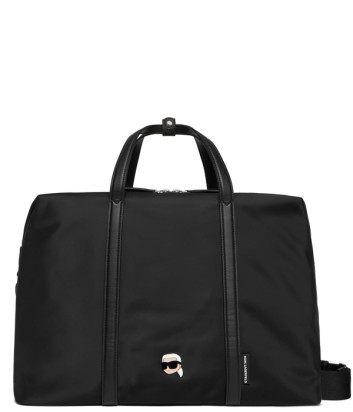 Велика сумка з тканини KARL LAGERFELD A4W30249 чорна