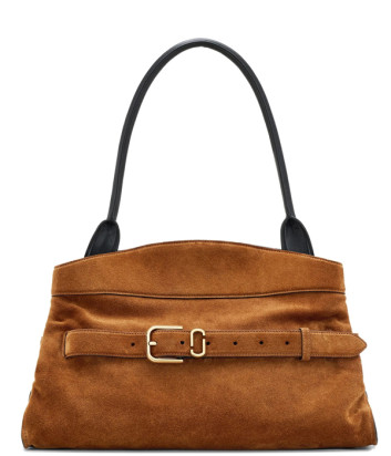 Замшевая сумка MARC JACOBS The Suede Dakota Satchel 2F5HSC009H01 рыжая
