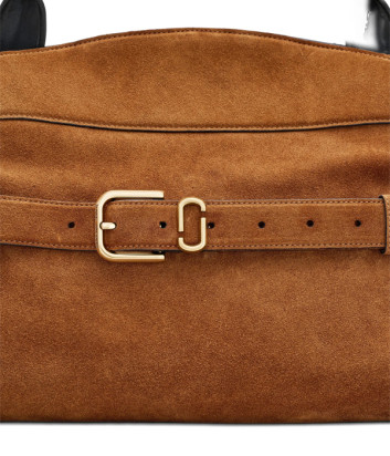 Замшевая сумка MARC JACOBS The Suede Dakota Satchel 2F5HSC009H01 рыжая
