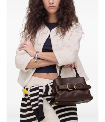 Кожаная сумка MARC JACOBS The Dakota Small Satchel 2R5HSC012H01 шоколадная