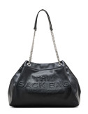Шкіряна сумка MARC JACOBS The Large Chain Sack 2S5HSH025H02 з ручкою-ланцюжком чорна