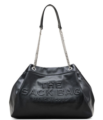 Шкіряна сумка MARC JACOBS The Large Chain Sack 2S5HSH025H02 з ручкою-ланцюжком чорна