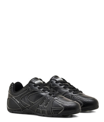 Кроссовки MARC JACOBS The Stitched 72 2F5FSN001F12 со сложной вышивки черные