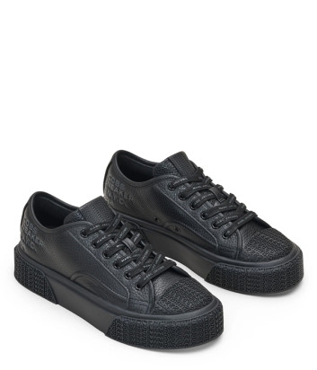 Кожаные кеды MARC JACOBS The Leather 2R4FSN001F17 черные