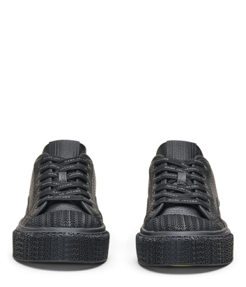 Кожаные кеды MARC JACOBS The Leather 2R4FSN001F17 черные