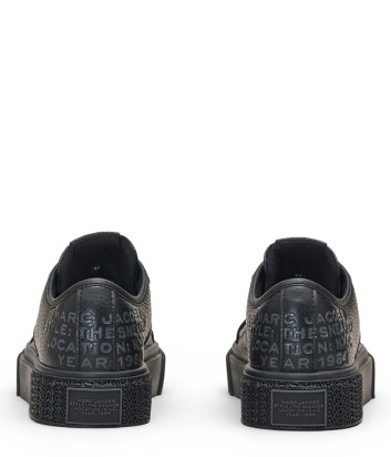 Кожаные кеды MARC JACOBS The Leather 2R4FSN001F17 черные