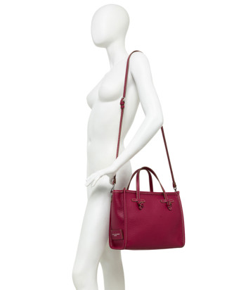 Сумка GIANNI CHIARINI Miss Marcella BS 9352 из плотной зернистой кожи голубая