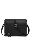 Шкіряна сумка через плече GIANNI CHIARINI THREE 4364 чорна