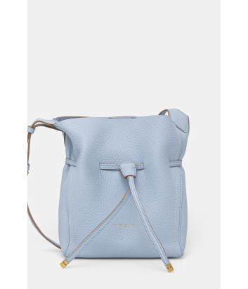 Сумка через плечо GIANNI CHIARINI SIENNA 11786 из зернистой кожи голубая