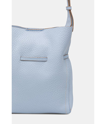 Сумка через плечо GIANNI CHIARINI SIENNA 11786 из зернистой кожи голубая
