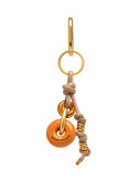 Брелок на сумку або рюкзак GIANNI CHIARINI CHARM RESIN DONUT 08 у вигляді донату