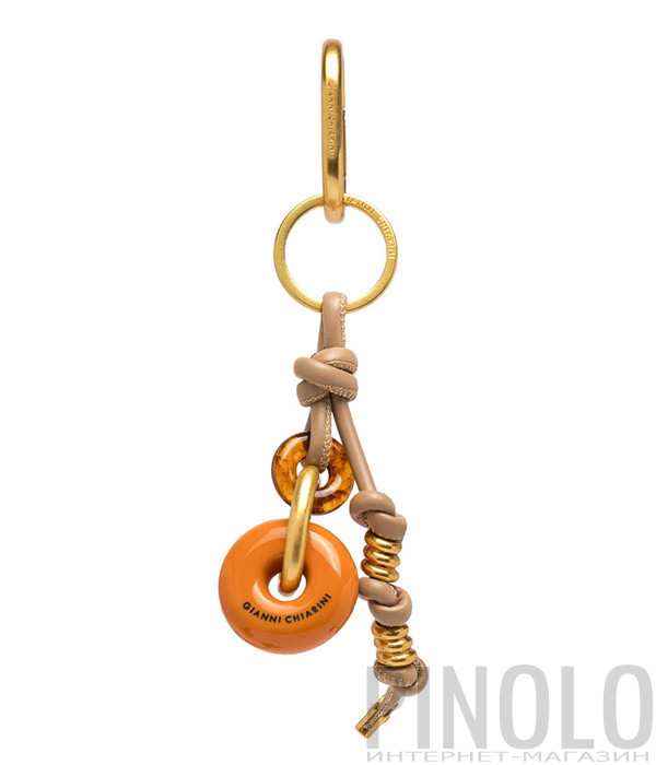 Брелок на сумку или рюкзак GIANNI CHIARINI CHARM RESIN DONUT 08 в виде доната