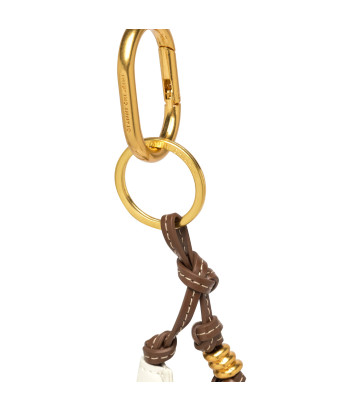 Брелок на сумку или рюкзак GIANNI CHIARINI CHARM DESERT CALLA 03 в виде цветка белый