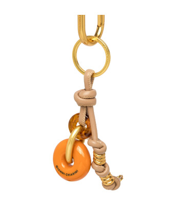 Брелок на сумку или рюкзак GIANNI CHIARINI CHARM RESIN DONUT 08 в виде доната