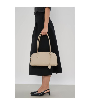 Сумка из гладкой кожи LANCASTER Mademoiselle Bonnie 572-130 бежевая