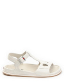 Сандалії з натуральної шкіри HALMANERA IVET03 білі