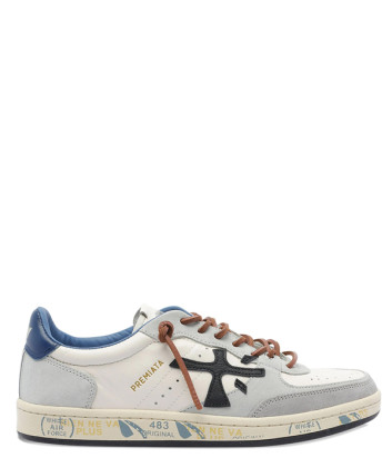 Чоловічі кросівки PREMIATA BSKT CLAY 7617 сіро-білі
