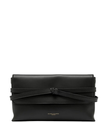 Сумка-клатч из гладкой кожи GIANNI CHIARINI Belty 12146 черная