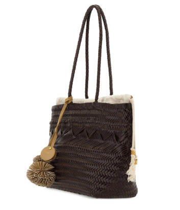 Сумка из легкой и современной кожи GIANNI CHIARINI Paloma 11372 шоколадная