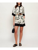 Летний костюм KARL LAGERFELD B2W11016-B2W10027 из тонкой вискозы с принтом