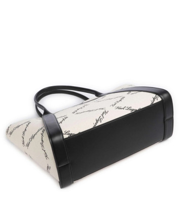 Сумка-шоппер KARL LAGERFELD K/Ville B2W30247 с черным принтом
