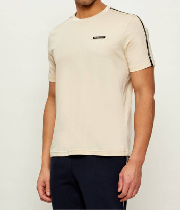 Футболка з тонкого трикотажу EA7 Emporio Armani 7M001476 AF10375 бежева