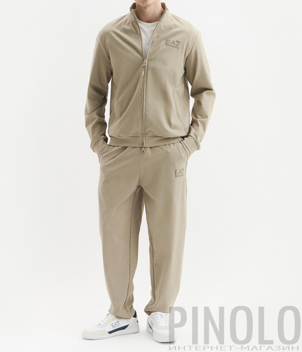 Мужской спортивный костюм EA7 Emporio Armani 7M001364/7M001368 AF17160 бежевый
