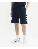 Спортивные шорты EA7 Emporio Armani 7M001329 AF17787 из дышащего хлопка синие