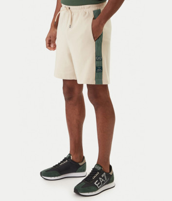 Мужские шорты EA7 Emporio Armani 7M001501 AF12660 бежевые