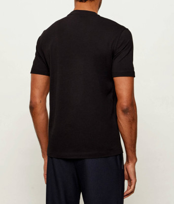Футболка с крупным лого EA7 Emporio Armani 7M001562 AF17789 черная