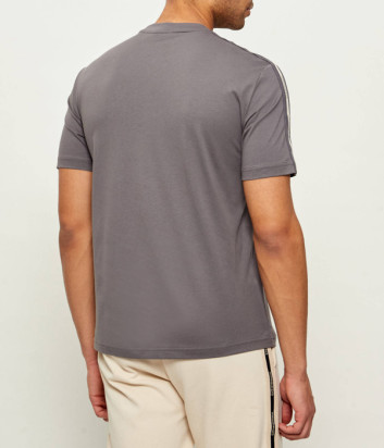 Футболка из тонкого трикотажа EA7 Emporio Armani 7M001476 AF10375 серая
