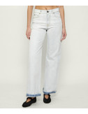Джинсы широкого кроя PINKO 106383 A34X голубые