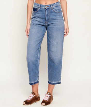 Джинсы свободного кроя PINKO 103857 A341 синие