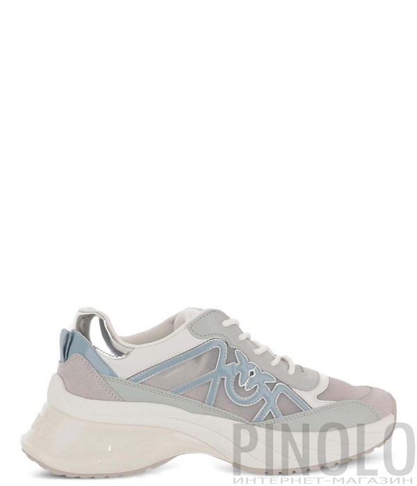 Кроссовки PINKO Ariel 33 SS0135 P142 рифленая подошва белые