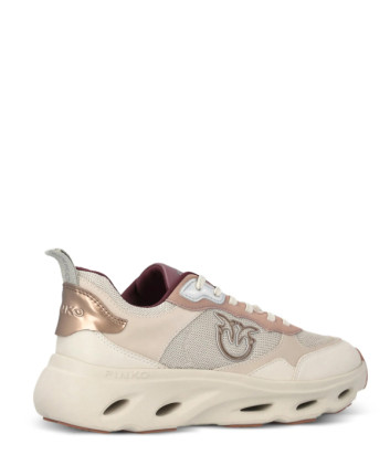 Кроссовки с аппликацией PINKO Pink 09 SS0167 P132 бежевые