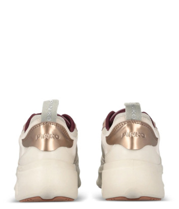 Кроссовки с аппликацией PINKO Pink 09 SS0167 P132 бежевые