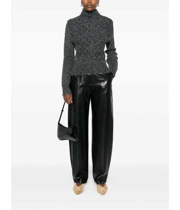 Брюки из искусственной кожи PINKO 105371 A2P4 черные