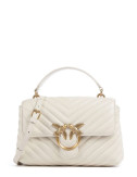 Сумка в стьобаній шкірі PINKO Love Lady Puff Mini 100044 A0GK молочна