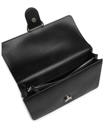 Сумка через плечо PINKO Love One Classic 105857 A0F1 с серебристой фурнитурой черная