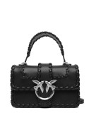 Шкіряна сумка через плече PINKO Love One Mini 100059 A2OR чорна