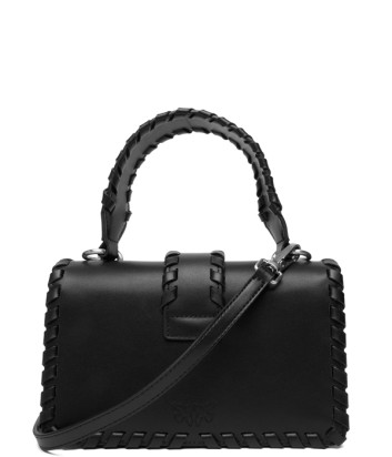 Кожаная сумка через плечо PINKO Love One Mini 100059 A2OR черная